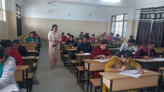 65 candidates appeared for Punjabi and Urdu teacher eligibility test.