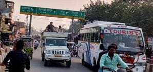 Efforts for awareness and safety are not visible on the roads.