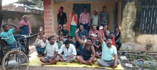 The villagers protested for two hours and then the transformer was replaced.