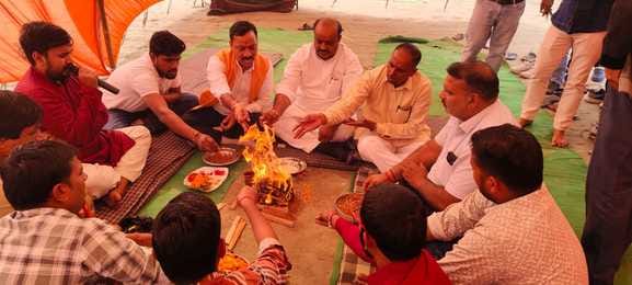 Bajrang Dal Seva Camp inaugurated