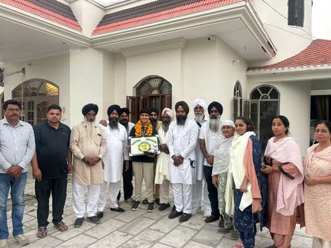 Harnoor Kaur honored for winning silver medal