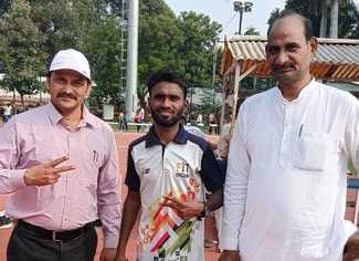 Nilesh won silver, Anurag won the bronze medal.