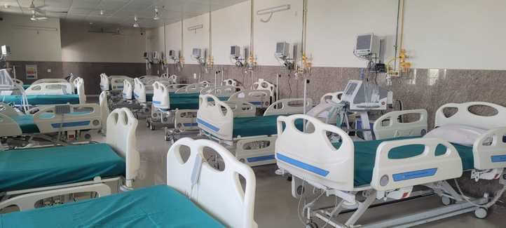 ICU setup complete, waiting for oxygen