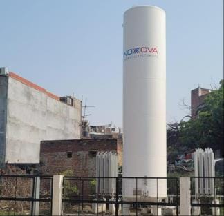 Showing off the plant... Rs 10,000 spent on oxygen cylinder every day
