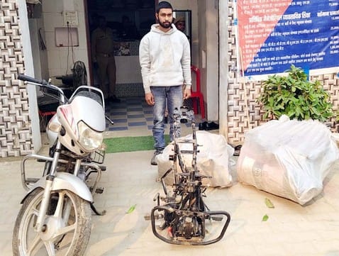Egg seller arrested with two stolen bikes