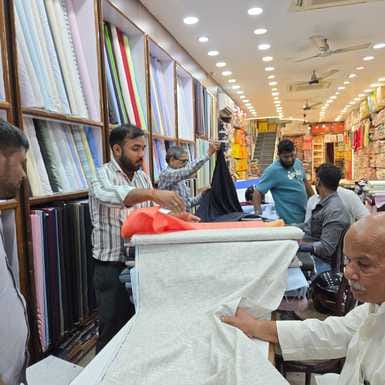 As soon as the wedding season started, the market became lively.As soon as the wedding season started, the market became lively.