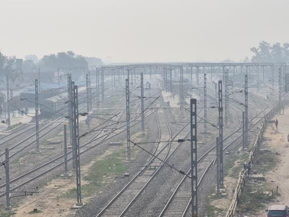 Breathing became difficult... pollution smog engulfed the city with an AQI of 256.