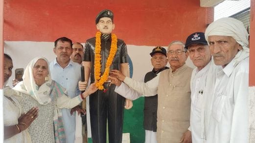 Salute to martyr soldier Om Prakash Malik