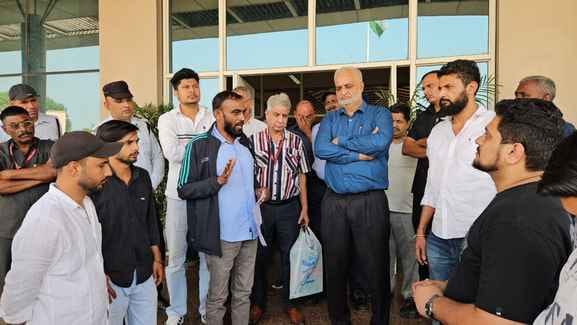Student organizations submitted a memorandum to the Vice Chancellor in protest against the report sent to the Commission.