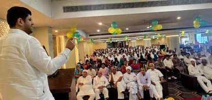 workers conference, dushyant chautala