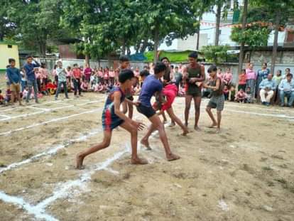 Janishnagar and Atsu team winners in Kabaddi