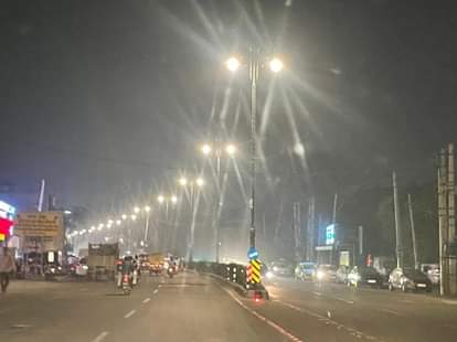 Difficulty in breathing, AQI 205