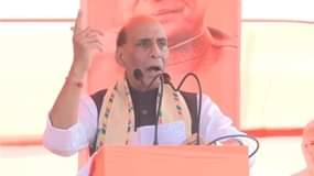 Bihar Election: Rajnath Singh accuses Rahul Gandhi of serious charges against Congress, BJP, Army reservation