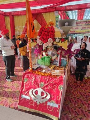 Kirtan Darbar organised on the occasion of Prakashotsav of Guru Nanak Dev