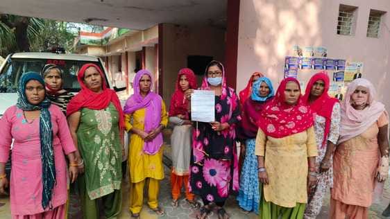Villagers demand action against illegal occupation of pond