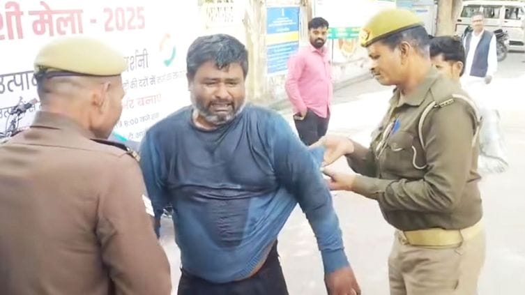 The father-in-law, who arrived at the collectorate with his son-in-law, attempted suicide by pouring petrol on himself.