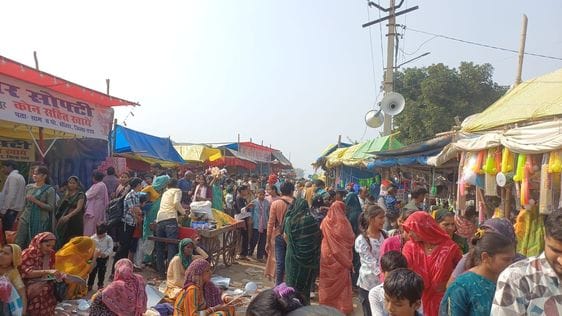 Lakhmi fair begins at the ashram of sage Markandeya