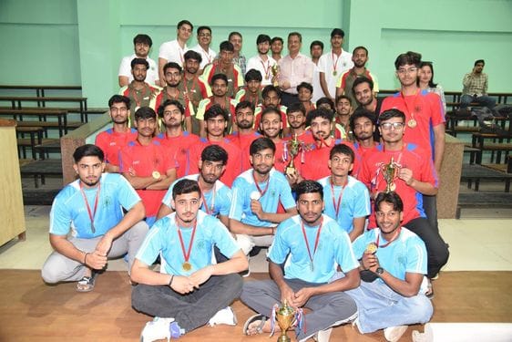 DCRUST team came first in Kabaddi, IITM team came first in Cricket competition