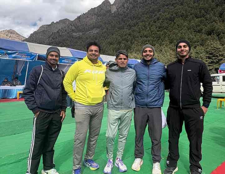 Colonel Krishna secured first position in 60 km race