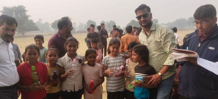 Student Vanshika became the overall champion