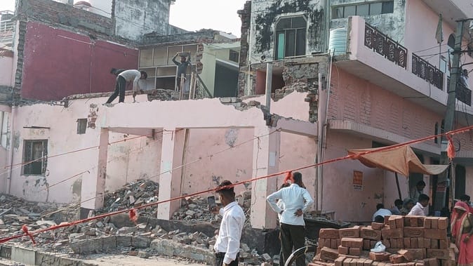 Work has begun to establish other temples on the Parikrama Path