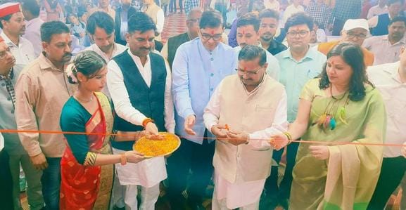 Cultural programme in district.