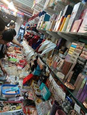 There was an increased rush at cosmetic, jewellery and clothing shops in the market.