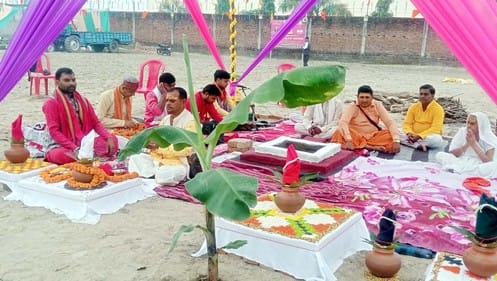 Bhoomi Pujan for Khatu Shyam Temple