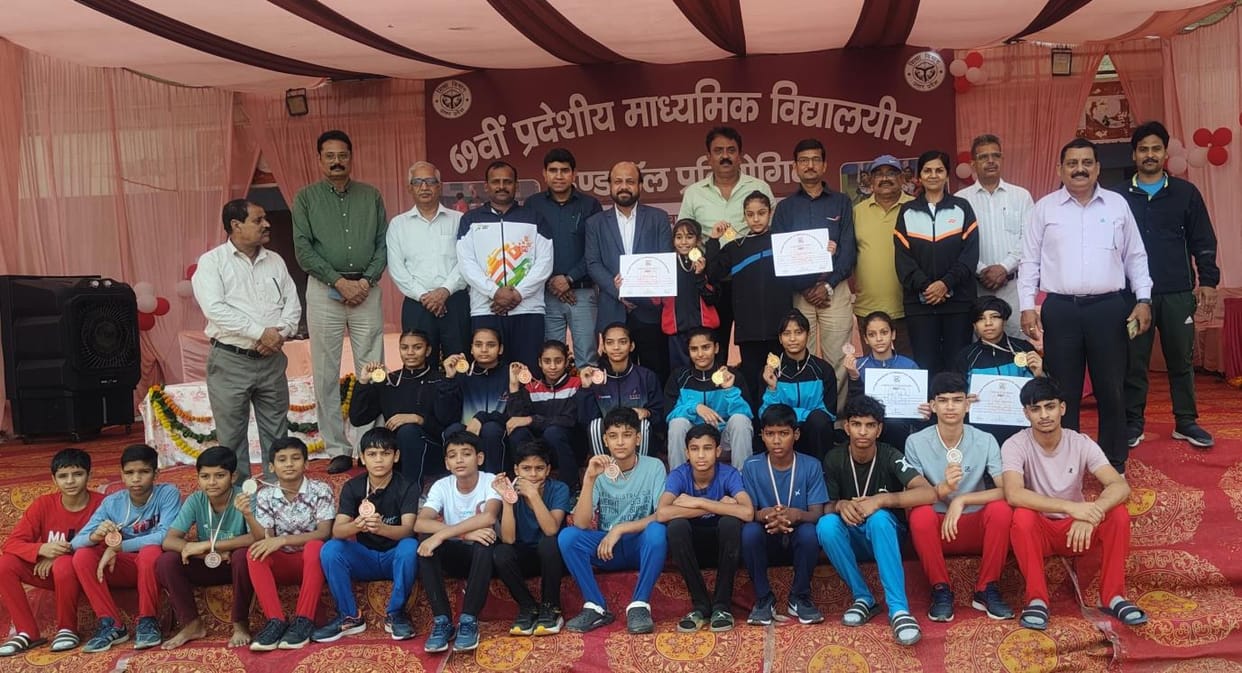 Agra players dominate the state gymnastics championship