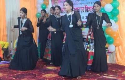 Navodaya won in folk song and ATS won in folk dance.