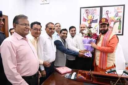 Anil became a member of the Pharmacy Council and met the CM.