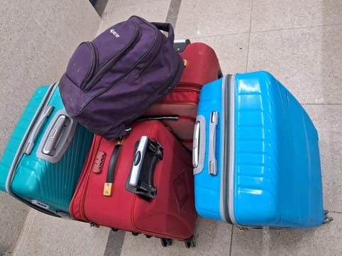 Cough syrup was found in an unclaimed bag on the Godan Express