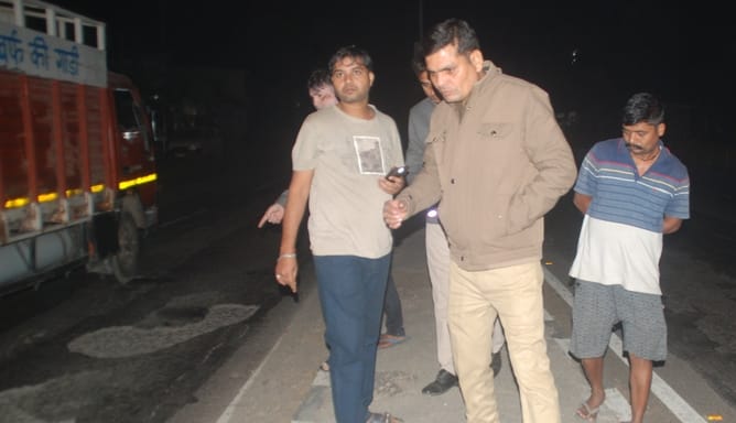 Two youths from Shahdara died in a road accident on the National Highway.