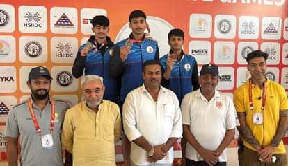 Haryana State Sports Meet: Atul Dhankhar scores a hat-trick of gold medals in breaststroke