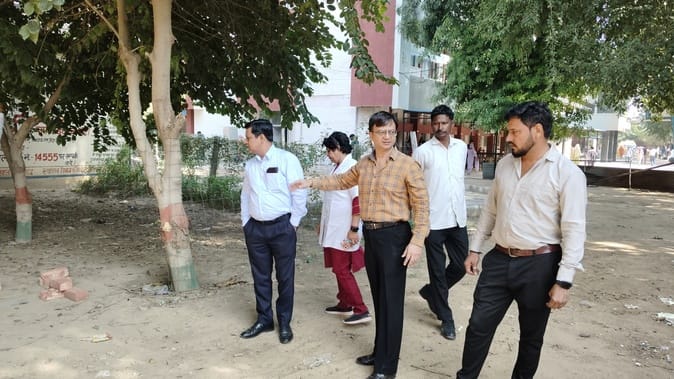 Toilets will be built at three places in the Civil Hospital