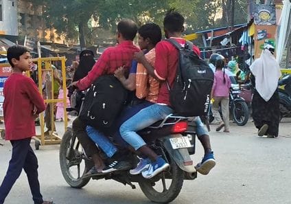 Even in traffic month, vehicle riders are far away from awareness