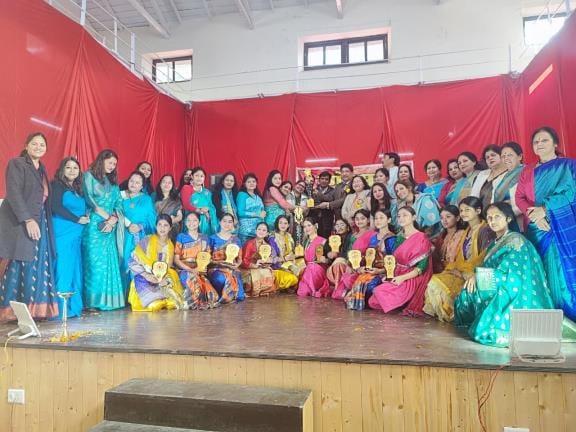 Nirmala Academy won the trophy in the junior category and ML Saha in the senior category.