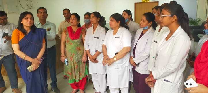 Staff nurse's health deteriorated after questioning