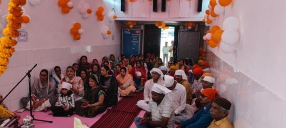 Prakash Parv celebrated with great pomp in the Gurudwara of Triveni Sugar Mill.