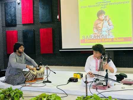 Tabla player gives mesmerizing performance