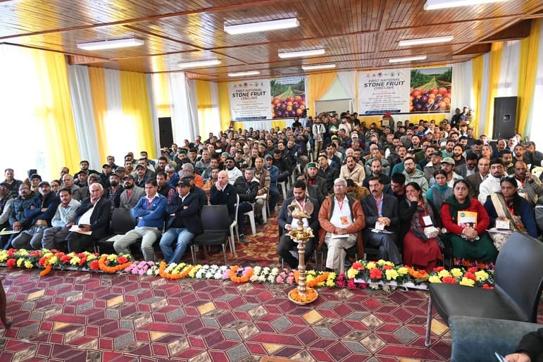 The state's first National Stone Fruit Conference was organised in Thanadhar.