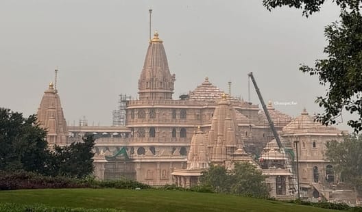 PM Modi will stay in Ramnagari for three and a half hours