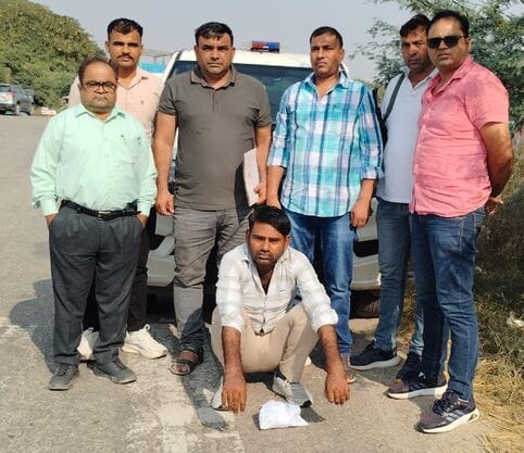Accused arrested with hashish