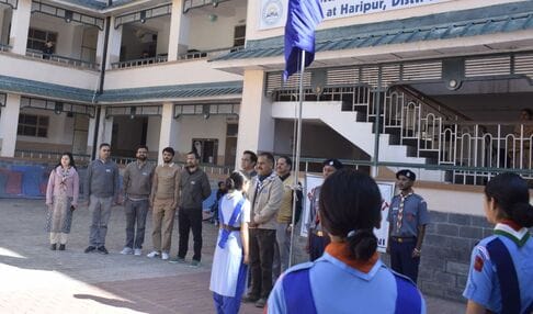 Scout and Guide Foundation Day celebrated in Aani College