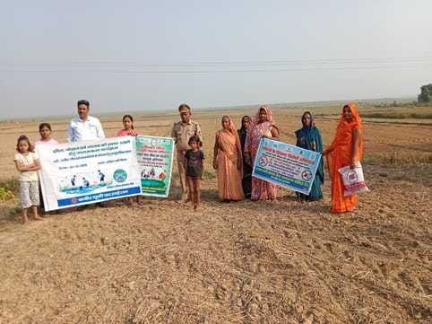 Made aware about cleaning of Bakhira Lake, administered oath
