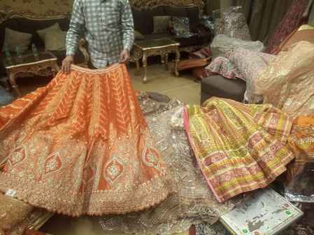 Increased demand for light weight designer lehengas