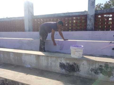 Preparations are being done on a war footing at the stadium