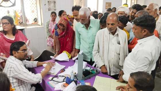 Patients increased due to change in weather