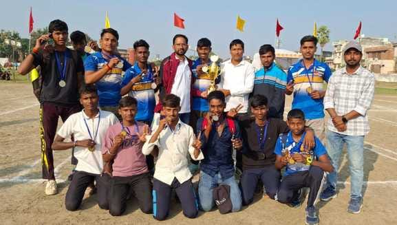 Mirzapur division became the runner-up in the state-level Kho-Kho for the first time