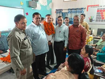 Sanjay Shastri became the district head of Sanskrit Teachers Association